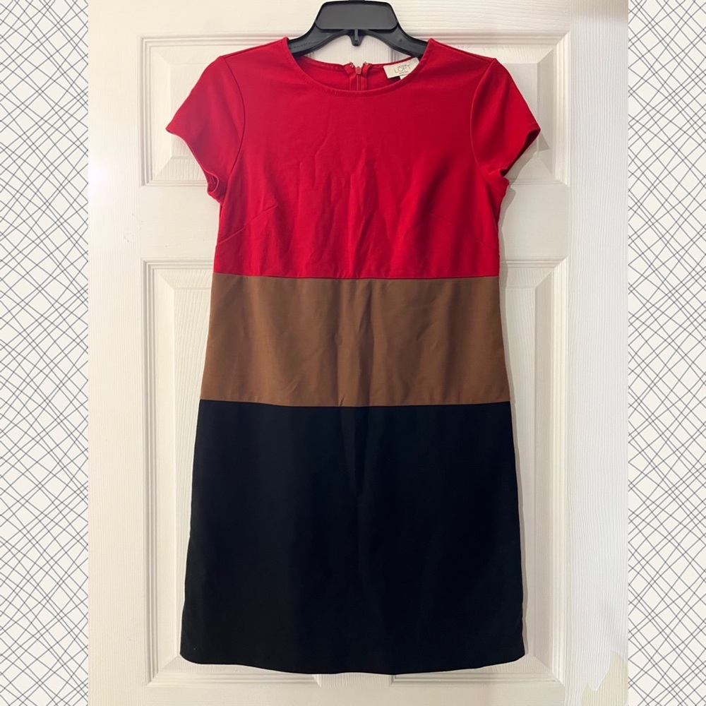LOFT Ann Taylor Colorblock Dress